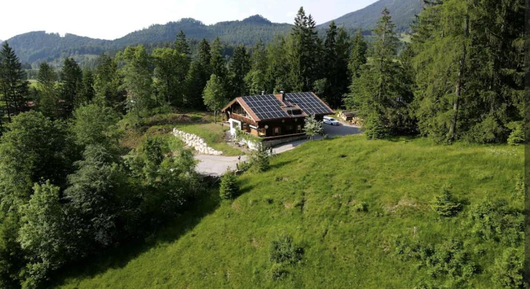 באיירישצל Gemuetliches Berg-Chalet Mit Panoramablick מראה חיצוני תמונה